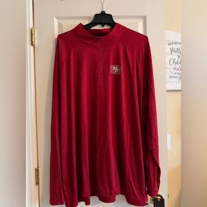 NFL 49ers Striated Primary Pullover